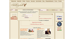 Desktop Screenshot of elelmiszerallergia.hu
